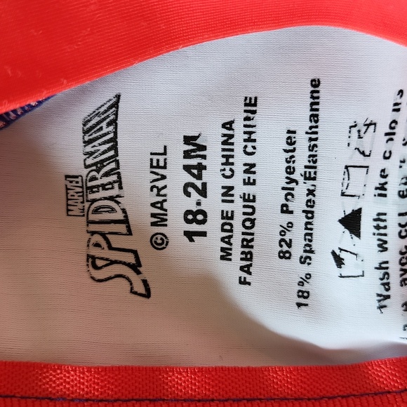 Spiderman Rashguard swimsuit - Picture 4 of 5